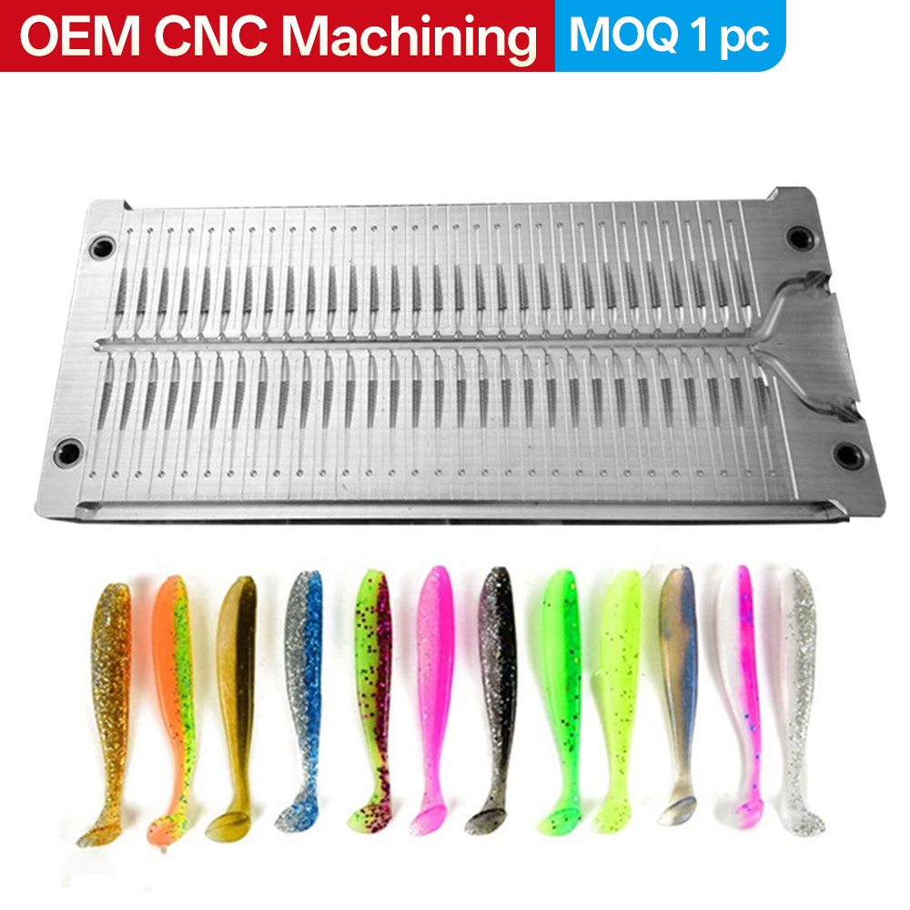 Fishing Lure Soft Plastic - Изготовление на заказ пресс-форм для мягких