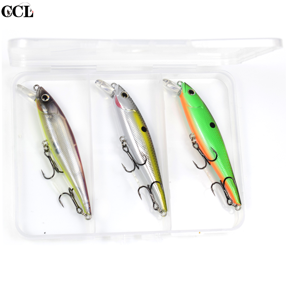 Fishing Lure Jerkbait - CCLTBA 3 шт./лот, Настраиваемые рыболовные приманки,