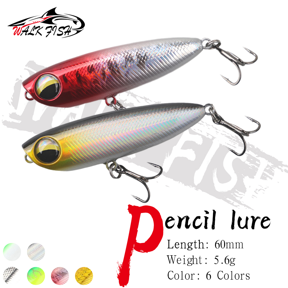 Fishing Lure Topwater - WALK FISH 1 шт. 6 см