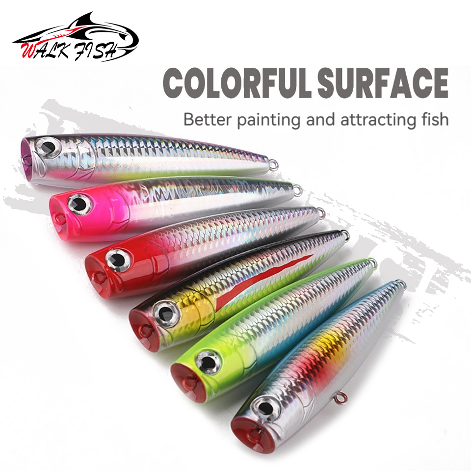 Воблер-поппер WALK FISH, 110 м – обзор и цена Fishing Lure Topwater