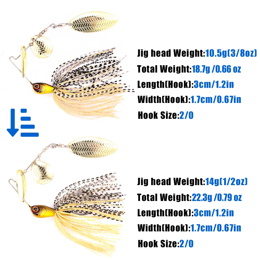 Рыболовная приманка B&U с мета – обзор и цена Fishing Lure Blade Bait