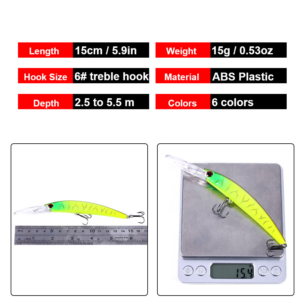 1 шт., 15 см, 15 г, джеркбейт  – обзор и цена Fishing Lure Swimbait