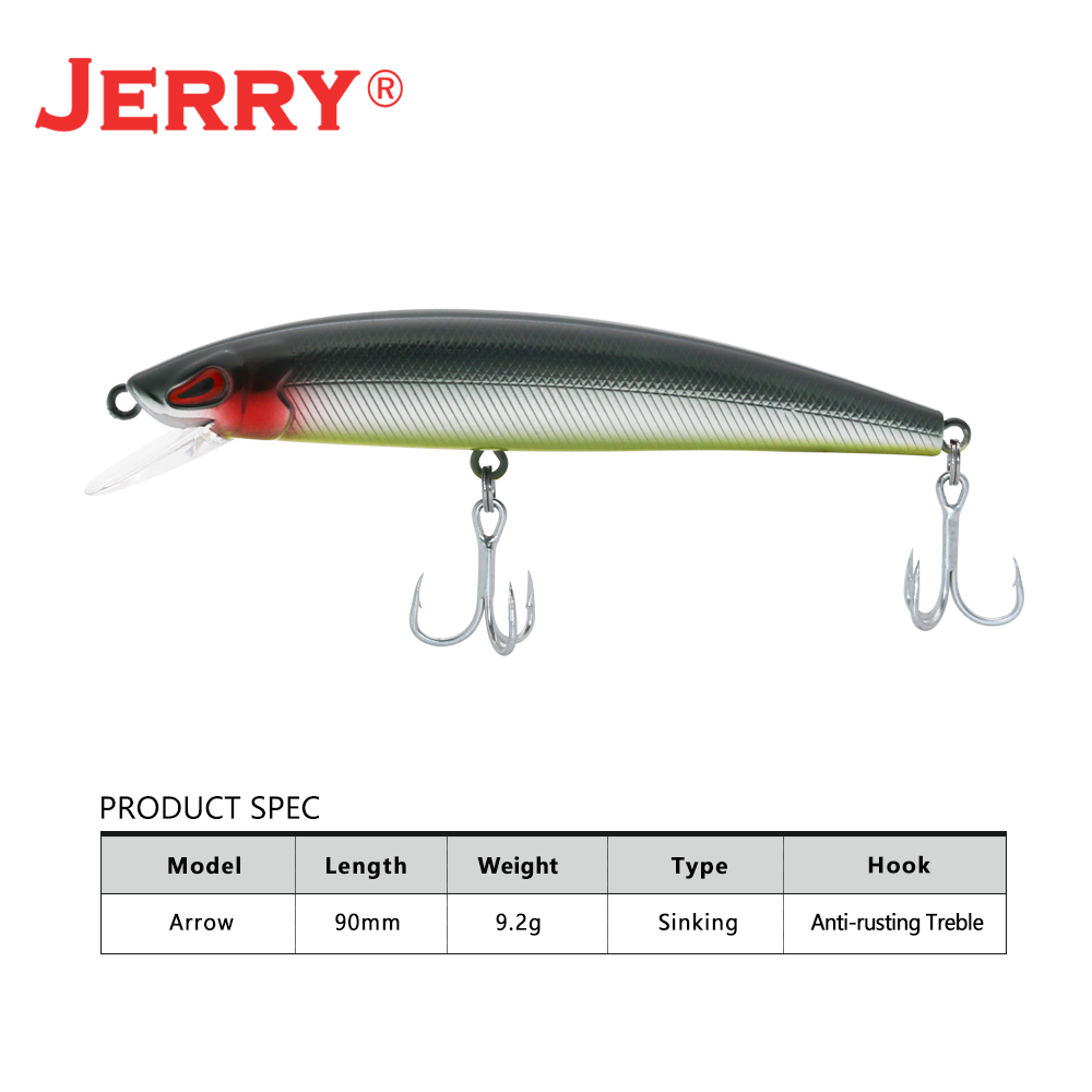 Jerry стрелка опускается на дн – обзор и цена Fishing Lure Jerkbait