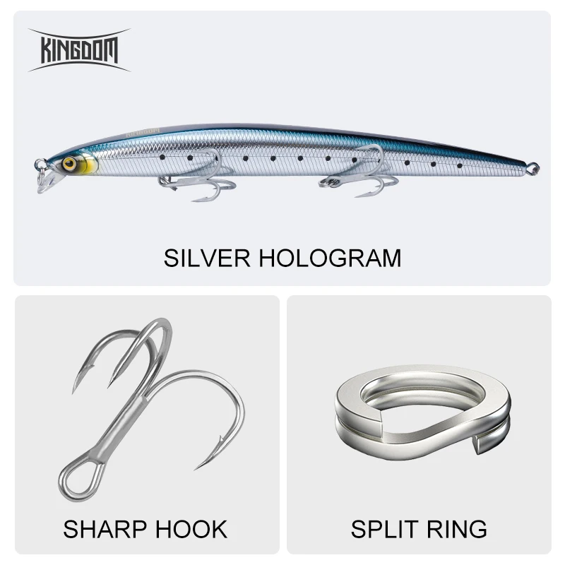 Рыболовная приманка Kingdom Lo – обзор и цена Fishing Lure Jerkbait